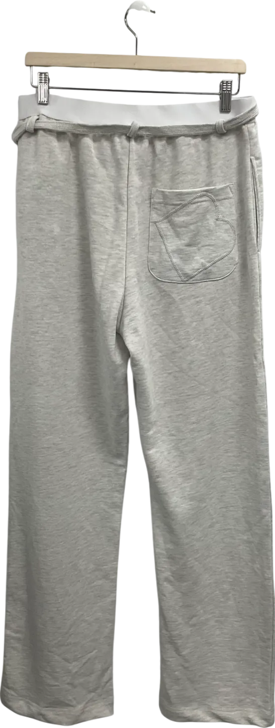 boohooMan Beige Relaxed Fit Boxer Waist Heavyweight Jogger UK L