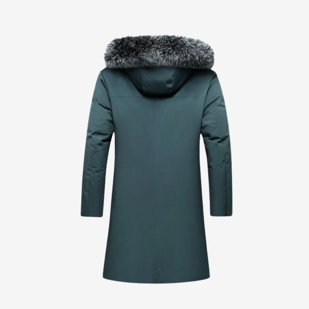 David | Winter Coat With Fur Collar