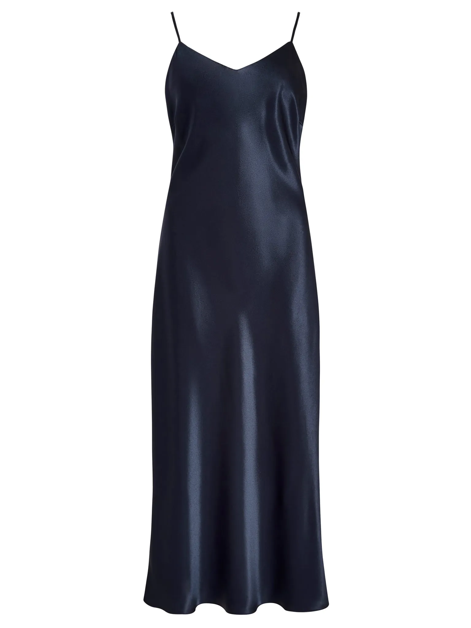 Maria Silk Bias Cut Midi Dress Tropical