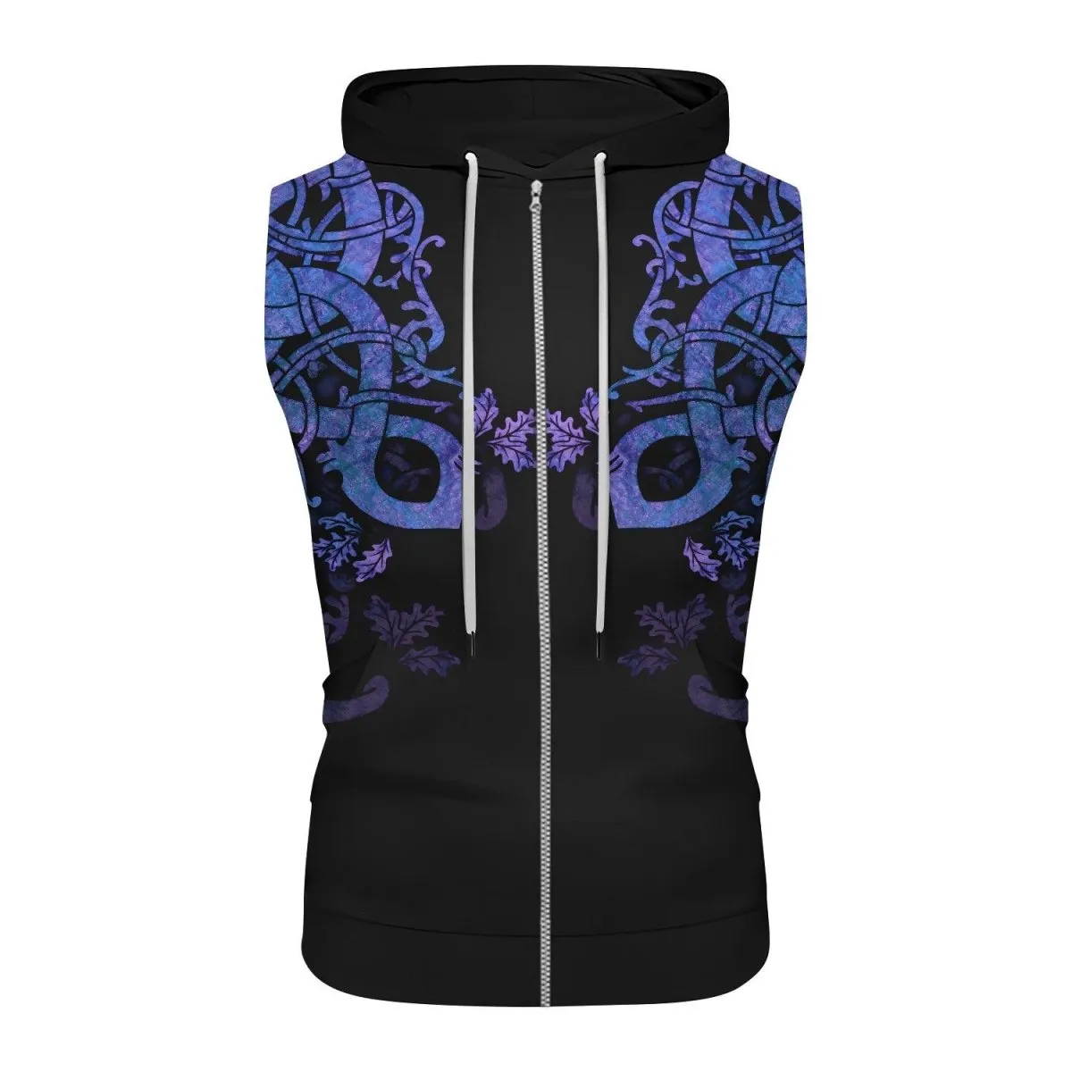 Norns & Nature Sleeveless Pullover & Zip Hoodie