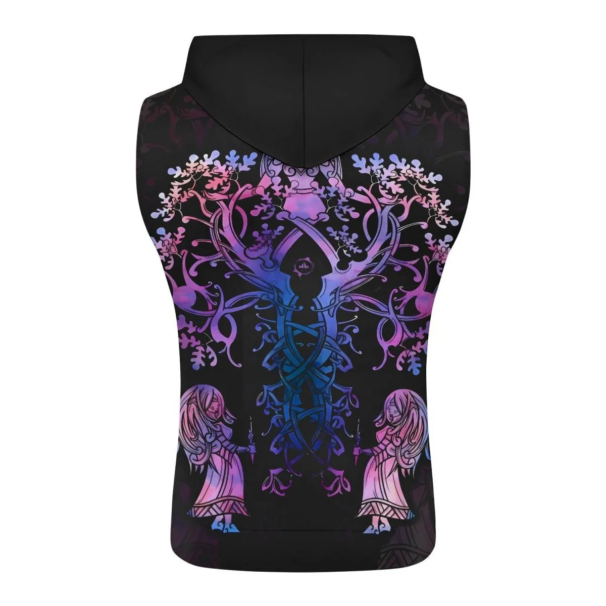 Norns & Nature Sleeveless Pullover & Zip Hoodie