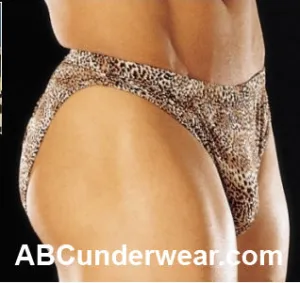 Silk Gold Cheetah Brief